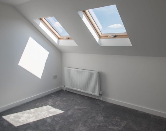 Converted loft in South West London