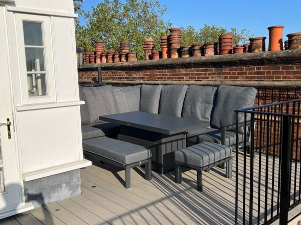Sloane Square Roof Terrace renovated by RedBox 2